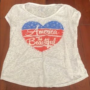 “america the beautiful” shirt